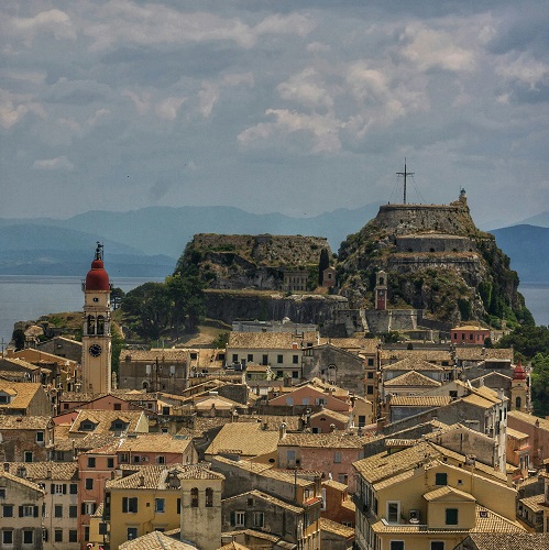 Image of Greek Travel - Buildings in Corfu