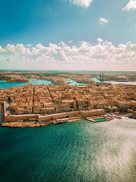 Malta city view
